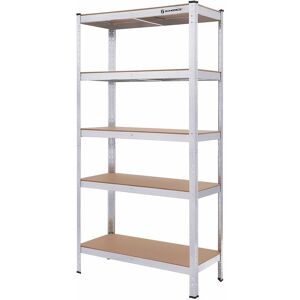 Songmics - Garage Racking 5-Tier Shelving, 180 x 90 x 40cm, 875kg (175KG per Shelf) Capacity, Heavy-Duty Boltless Racking with mdf GLR40SV