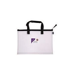 Eva Zippa Bag 480x350mm Blk - Snopake