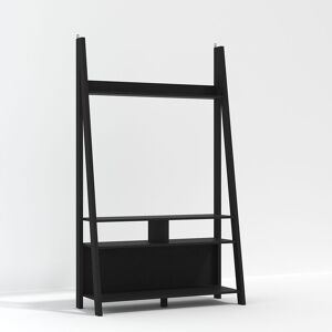 LPD FURNITURE Tiva Ladder TV Unit Black