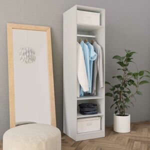 SWEIKO Wardrobe White 50x50x200 cm Chipboard VDFF31263UK