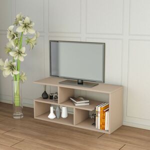 SSB FURNITURE TRACK-L TV Unit with shelves 100cm W.