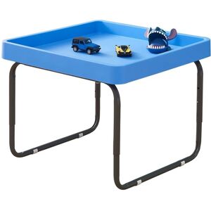 TUFFSPOT Tuff Spot Square Junior Mixing Play Tray 70cm with Height Adjustable Stand - sky blue - Sky Blue