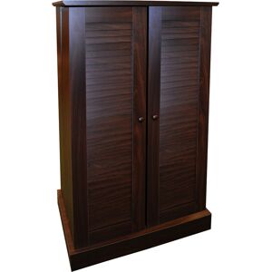 WATSONS Victoria - 600 cd / 250 dvd / Blu-ray Multimedia Storage Cabinet - walnut - Walnut