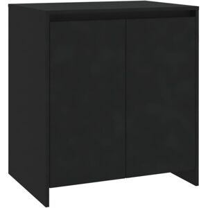 Sideboard Black 70x41x75 cm Engineered Wood Vidaxl Black