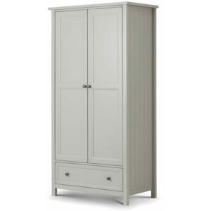 NETFURNITURE Viyella Wardrobe - Dove Grey