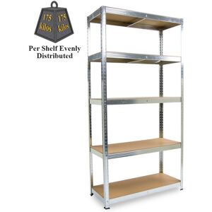 Wolf - Boltless Shelving Unit 5-Tier 150x70x30cm