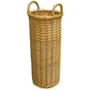 SELECTIONS Woven Willow Wicker Umbrella and Walking Stick Basket Holder