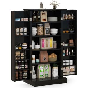 Costway - Kitchen Storage Cabinet Freestanding Buffet Cupboards Sideboard