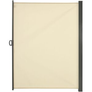Outsunny - 3x1.6M/3x1.8M/3x2M Retractable Side Awning Screen Fence Patio Privacy Divider 3x2M