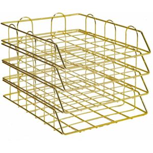 Mumu - Parts letter tray A4 paper tray stackable storage compartments office metal trays filing systems document tray organizer office