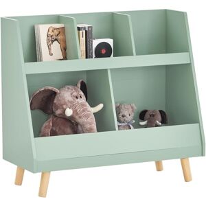 Sobuy - Children Kids Bookcase Bookshelf Toy Shelf Storage Shelf,KMB19-GR
