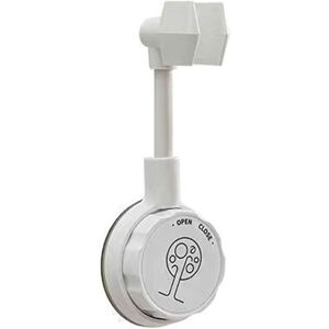 ZVD Suction Cup Shower Head Holder, Adjustable Wall Mounted Shower Head Holder Without Punching, Gray 1 Piece,Gray