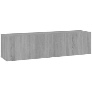 Vidaxl - tv Wall Cabinet Grey Sonoma 120x30x30 cm Engineered Wood