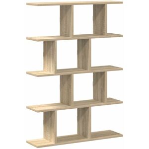 Wall Cube Shelf 12 Compartments Sonoma Oak Engineered Wood vidaXL