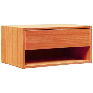 Vidaxl - Bedside Table 2 pcs Wax brown 50 x 32.5 x 24 cm Solid pine wood