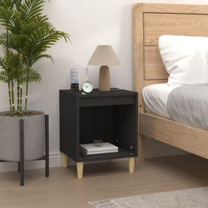 Bedside Cabinet Black 40x35x50 cm Engineered Wood Vidaxl Bedside Cabinet Black 40x35x50 cm Engineered Wood Vidaxl