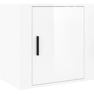 Wall-mounted Bedside Cabinet High Gloss White 50x30x47 cm Vidaxl Wall-mounted Bedside Cabinet High Gloss White 50x30x47 cm Vidaxl