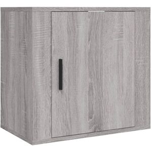 Wall-mounted Bedside Cabinet Grey Sonoma 50x30x47 cm Vidaxl Wall-mounted Bedside Cabinet Grey Sonoma 50x30x47 cm Vidaxl