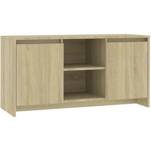 vidaXL Sonoma Oak TV Cabinet - Minimalist Storage Furniture vidaXL Sonoma Oak TV Cabinet - Minimalist Storage Furniture