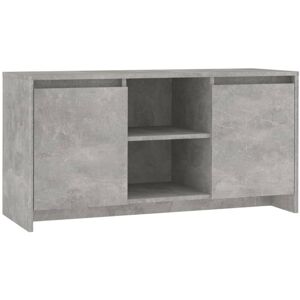 vidaXL 102x37.5x52.5cm Concrete Grey TV Cabinet - TV Table Unit vidaXL 102x37.5x52.5cm Concrete Grey TV Cabinet - TV Table Unit