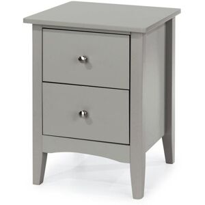 Core Como Grey 2 Drawer Bedside Cabinet - Bedside Cabinet Core Como Grey 2 Drawer Bedside Cabinet - Bedside Cabinet
