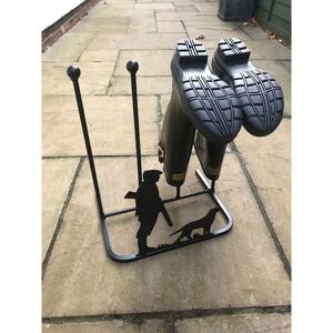 2 Pair Boot Rack - Gun Down - Steel - L30.4 x W38 x H48.3 cm - Black 2 Pair Boot Rack - Gun Down - Steel - L30.4 x W38 x H48.3 cm - Black