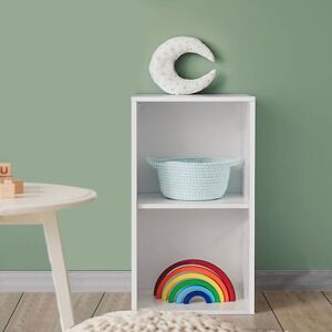 Briefness - 2 Tier Storage Cube Shelf Bookcase Wooden Display Unit Organiser Shelves Furniture Rack Briefness - 2 Tier Storage Cube Shelf Bookcase Wooden Display Unit Organiser Shelves Furniture Rack