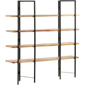 Vidaxl - 4-Tier Bookcase 160x35x160 cm Solid Mango Wood Vidaxl - 4-Tier Bookcase 160x35x160 cm Solid Mango Wood