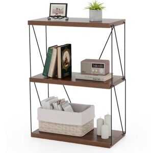 Costway - 3-Tier Multipurpose Display Rack Industrial Storage Shelving Unit Costway - 3-Tier Multipurpose Display Rack Industrial Storage Shelving Unit