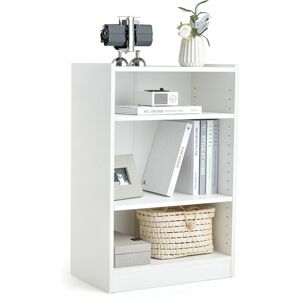 COSTWAY 3-tier Wood Bookcase Open Bookshelf Storage Shelf Organizer Display Freestanding COSTWAY 3-tier Wood Bookcase Open Bookshelf Storage Shelf Organizer Display Freestanding