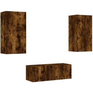 vidaXL 3216822 TV cabinet - Maximize space, Durable engineered wood, RGB LED lighting - TV cabinet/entertainment centre vidaXL 3216822 TV cabinet - Maximize space, Durable engineered wood, RGB LED lighting - TV cabinet/entertainment centre