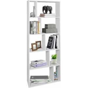 Costway - 5-Tier Wooden Bookcase Bookshelf Shelving Freestanding Storage Cabinet Display Costway - 5-Tier Wooden Bookcase Bookshelf Shelving Freestanding Storage Cabinet Display