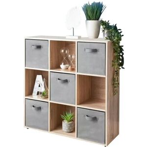 SPOT ON DEALZ 9 Cube 5 Basket-Oak SPOT ON DEALZ 9 Cube 5 Basket-Oak