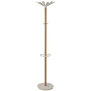 Alba Coat Stand Beech/White - ALB90566 Alba Coat Stand Beech/White - ALB90566