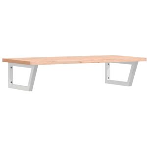 Basin Shelf Wall Mounted Steel and Solid Wood Beech Vidaxl Basin Shelf Wall Mounted Steel and Solid Wood Beech Vidaxl
