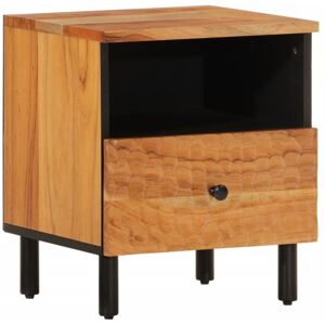 Bedside Cabinet 40x33x46 cm Solid Wood Acacia Vidaxl Bedside Cabinet 40x33x46 cm Solid Wood Acacia Vidaxl