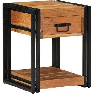 Vidaxl - Bedside Cabinet 2 pcs Brown 40 x 40 x 50 cm Solid acacia wood Vidaxl - Bedside Cabinet 2 pcs Brown 40 x 40 x 50 cm Solid acacia wood