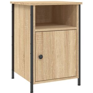 Bedside Cabinet Sonoma Oak 40x42x60 cm Engineered Wood Vidaxl Bedside Cabinet Sonoma Oak 40x42x60 cm Engineered Wood Vidaxl