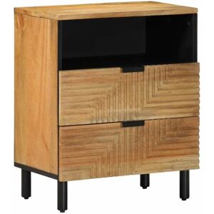 Bedside Cabinet Brown 50x33x62 cm Solid Wood Mango Vidaxl Bedside Cabinet Brown 50x33x62 cm Solid Wood Mango Vidaxl