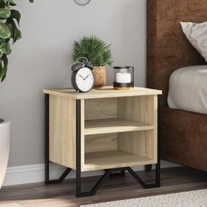 Bedside Cabinet Sonoma Oak 2 pcs 40x30x40 cm Engineered Wood vidaXL Bedside Cabinet Sonoma Oak 2 pcs 40x30x40 cm Engineered Wood vidaXL
