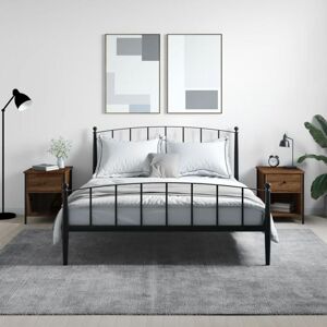 Vidaxl - Bedside Cabinets 2 pcs Brown Oak 40x42x50 cm Engineered Wood Vidaxl - Bedside Cabinets 2 pcs Brown Oak 40x42x50 cm Engineered Wood