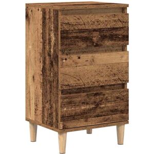 Vidaxl - Bedside Cabinet Old wood 40 x 35 x 70 cm Engineered wood Vidaxl - Bedside Cabinet Old wood 40 x 35 x 70 cm Engineered wood