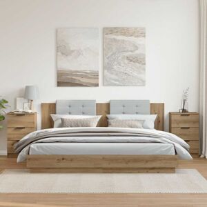 Vidaxl - Bedside Cabinets 2 pcs Artisan Oak 40x36x65 cm Engineered Wood Vidaxl - Bedside Cabinets 2 pcs Artisan Oak 40x36x65 cm Engineered Wood