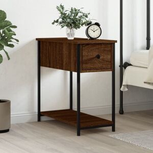 Bedside Cabinet Brown Oak 30x60x60 cm Engineered Wood Vidaxl Bedside Cabinet Brown Oak 30x60x60 cm Engineered Wood Vidaxl