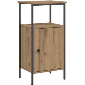Bedside Cabinet Artisan Oak 41x31x80 cm Engineered Wood vidaXL Bedside Cabinet Artisan Oak 41x31x80 cm Engineered Wood vidaXL