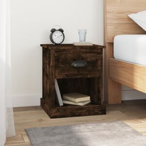 Vidaxl - Bedside Cabinets 2 pcs Smoked Oak 39x39x47.5 cm Engineered Wood Vidaxl - Bedside Cabinets 2 pcs Smoked Oak 39x39x47.5 cm Engineered Wood
