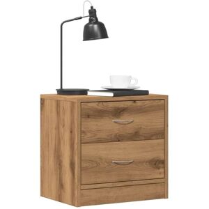 vidaXL Bedside Cabinet 2 pcs Artisanal Oak - 40x30x40 cm vidaXL Bedside Cabinet 2 pcs Artisanal Oak - 40x30x40 cm