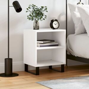 Bedside Cabinet White 40x30x50 cm Engineered Wood Vidaxl Bedside Cabinet White 40x30x50 cm Engineered Wood Vidaxl