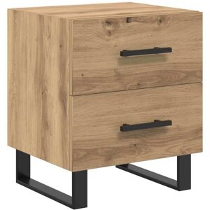 Vidaxl - Bedside Cabinet Artisan oak 40 x 35 x 47.5 cm Engineered wood Vidaxl - Bedside Cabinet Artisan oak 40 x 35 x 47.5 cm Engineered wood