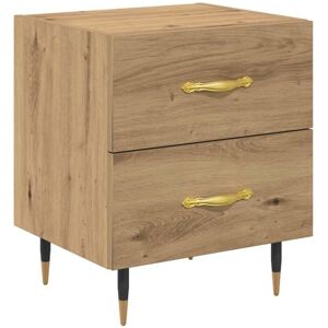 Vidaxl - Bedside Cabinet Artisan oak 40 x 35 x 47.5 cm Engineered wood Vidaxl - Bedside Cabinet Artisan oak 40 x 35 x 47.5 cm Engineered wood